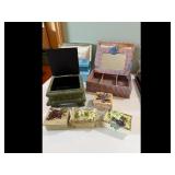 Mixed lot of Decorative  Jewelry Boxes