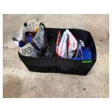 Black Collapsible Car Trunk Organizer Bags