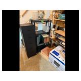 Assorted items in basement