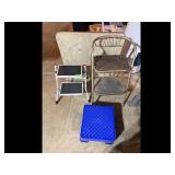 Mixed lot of Folding Stool and Chair