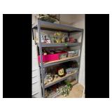 Mixed lot of Christmas Decor Wreaths Bins