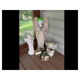 Mixed lot of Angel Figurines Frog Sign