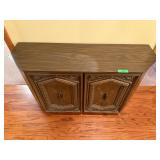Vintage Carved Wood Cabinet Furniture