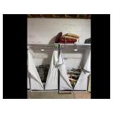Mixed lot of Portable Wardrobe Closet Shoe Rack