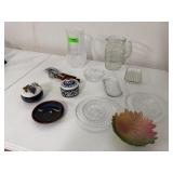 Mixed lot of Glassware Kitchen Utensils