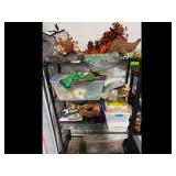 Mixed lot of Fall Decor Wreaths Baskets Containers