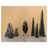 Department 56 Porcelain Village Trees