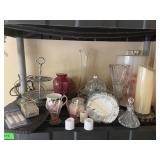 Mixed lot of Decorative Glass Vases Home Decor