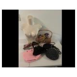 Mixed lot Mannequin Escada Bag Clutches