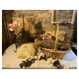Mixed lot of Decorative Basket Flowers Pillows