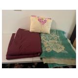 Mixed lot of Decorative Pillow Two Blankets