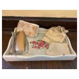 Mixed lot Vintage Handbags Compact Tray
