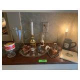 Mixed lot of decorative home items