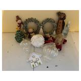 Mixed lot of Christmas Ornaments Decor