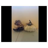 Mixed lot of Fall decorative pumpkins potpourri