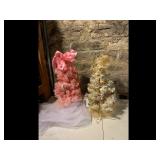 Mixed lot of Pink White Christmas Trees
