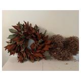 Mixed lot of Magnolia Leaf Floral Wreaths