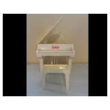 Vintage Barbie Grand Piano with Bench Cream