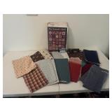 Mixed Lot Quilting Fabric Scraps Book