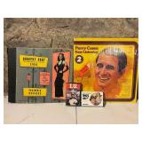 Mixed lot of Vintage Vinyl Records Cassette Tapes