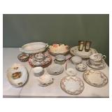 Mixed lot of Haviland China and Glasses