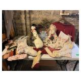 Mixed lot of Christmas Stockings Snowman Angel