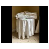 Mixed lot of Vintage Embroidered Tablecloth Linens