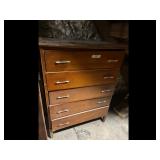 Vintage Wooden Dresser Brown