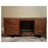 Vintage Mid-Century Modern Executive Desk