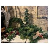 Mixed lot of Christmas Wreath Tree Garland