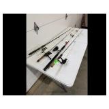 Garcia Mitchell Fishing Rods and Reels Lot