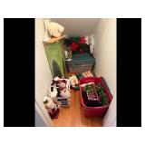 Assorted Christmas decor