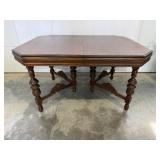 Dark Wood Dining Table