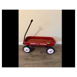 Radio Flyer Red Wagon - Black Handle White Wheels