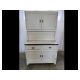 Furniture Kitchen Cabinet White Roll-Top...