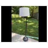 Adjustable Floor Lamp with Drum Shade