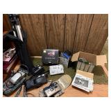 Digital Camera Lot with Vintage Polaroid Camera