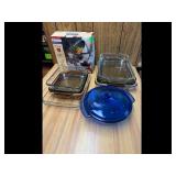 Philippe Richard Glass Bakeware Set  Casserole...