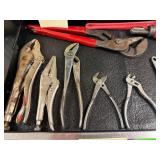 Vise-Grips Pliers  Wrenches Lot