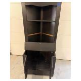 Distressed Corner Cabinet