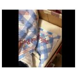 Bright Cotton Batting  Fabric - Gingham Solid