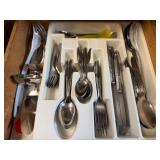Vintage Stainless Steel Flatware Set