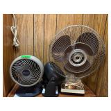 Holmes Panasonic Vintage Electric Fans - Lot of 4