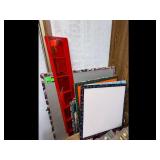 Craft Supplies Organizer Shelf  Fabric Panels