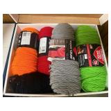 Red Heart Super Saver Yarn Lot - 5 Skeins...