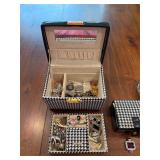 Small Jewelry box with costume jewelry