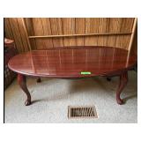 Cherry Oval Coffee Table