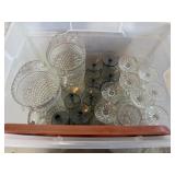Glassware Set Diamond Pattern and Colts