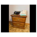 Brown Wooden Nightstand