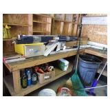 Pick, gas cans, misc